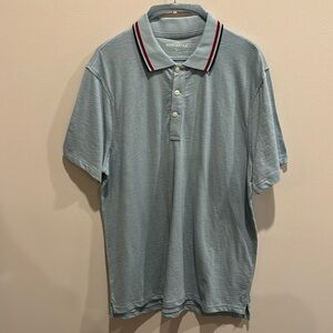 J Crew Short Sleeve Button Down Golf Shirt Men’s L